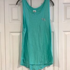 Victoria’s secret Pink: mint colored tank top Larg